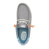 WALLY SUMMER LINEN MONUMENT GREY/FADED DENIM