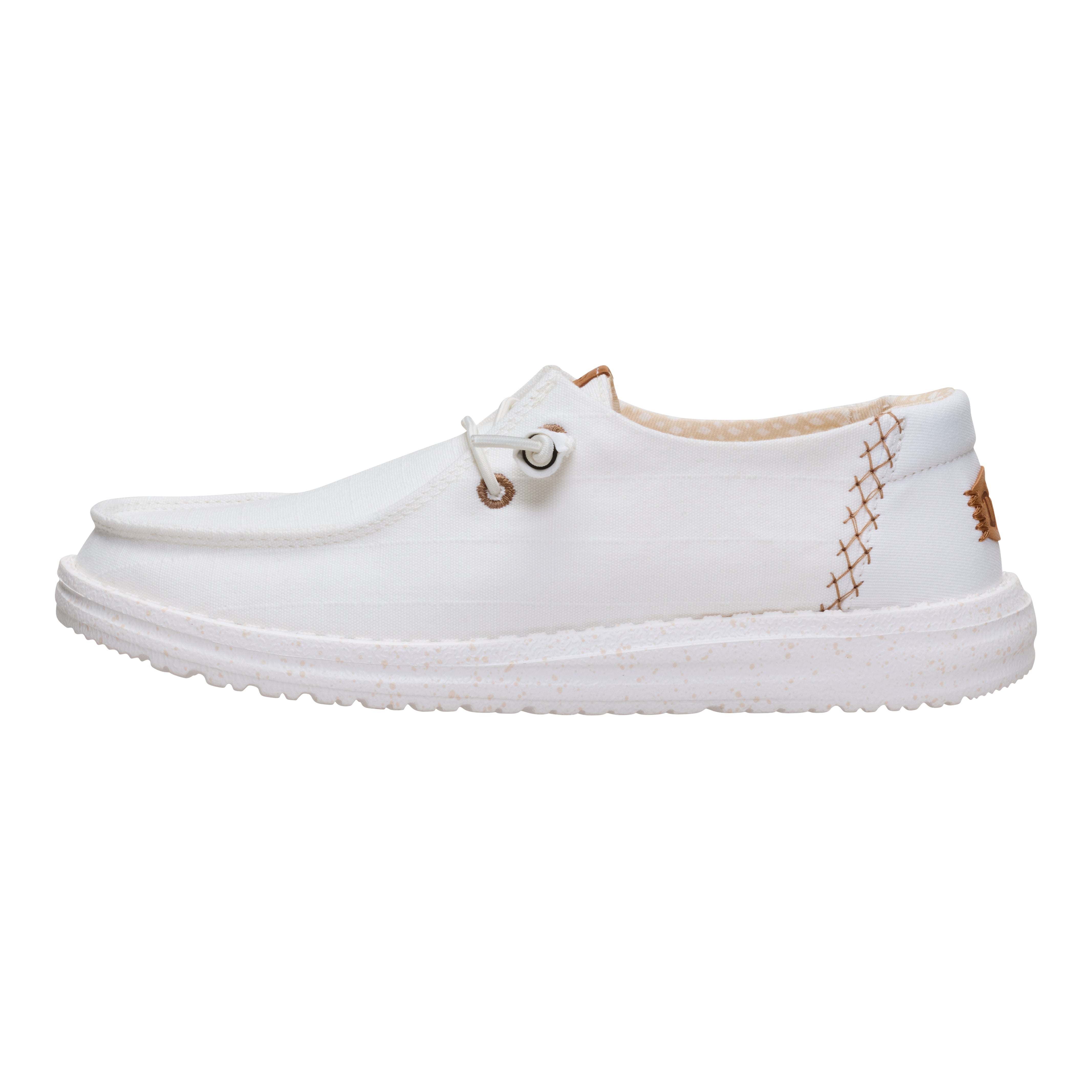 WENDY CHAMBRAY GRID SNOW WHITE – HEYDUDE™