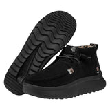 WENDY PEAK HI SUEDE BLACK