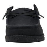 WALLY SLIP CANVAS BLACK/BLACK