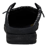 WALLY SLIP CANVAS BLACK/BLACK