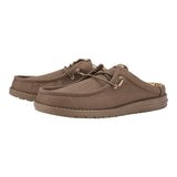 WALLY SLIP CANVAS WALNUT