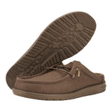 WALLY SLIP CANVAS WALNUT