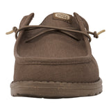 WALLY SLIP CANVAS WALNUT