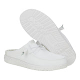 WALLY SLIP STRETCH SOX WHITE