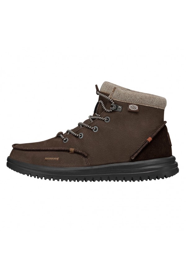 BRADLEY BOOT LEATHER - BROWN