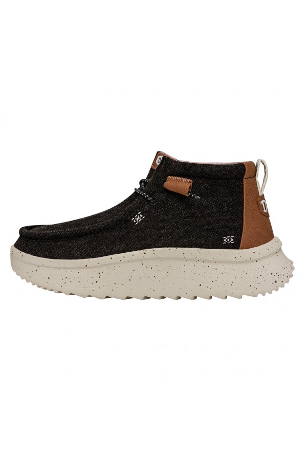 WENDY PEAK HI WOOL - BLACK