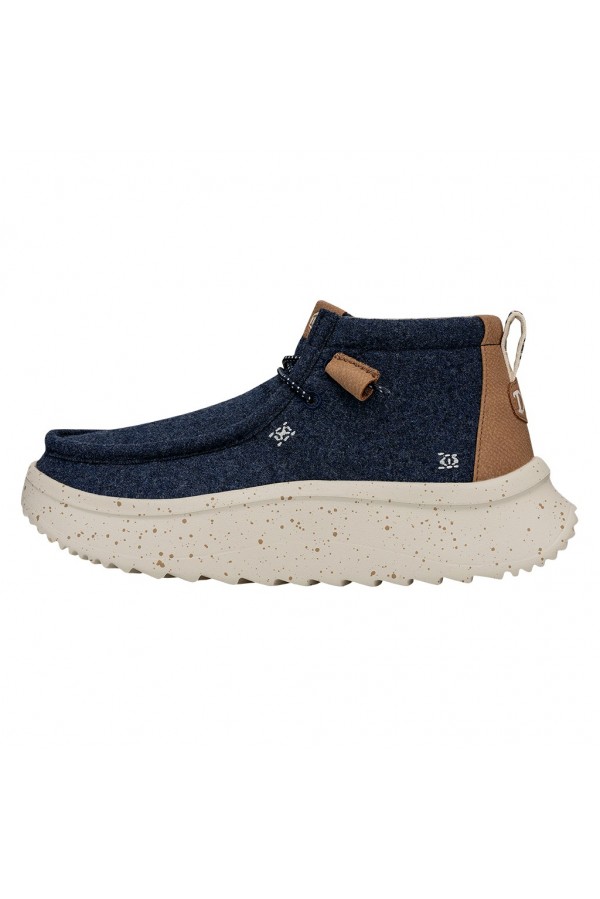 WENDY PEAK HI WOOL - NAVY