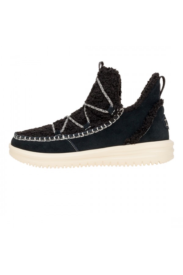 CAMDEN SUEDE COZY - BLACK