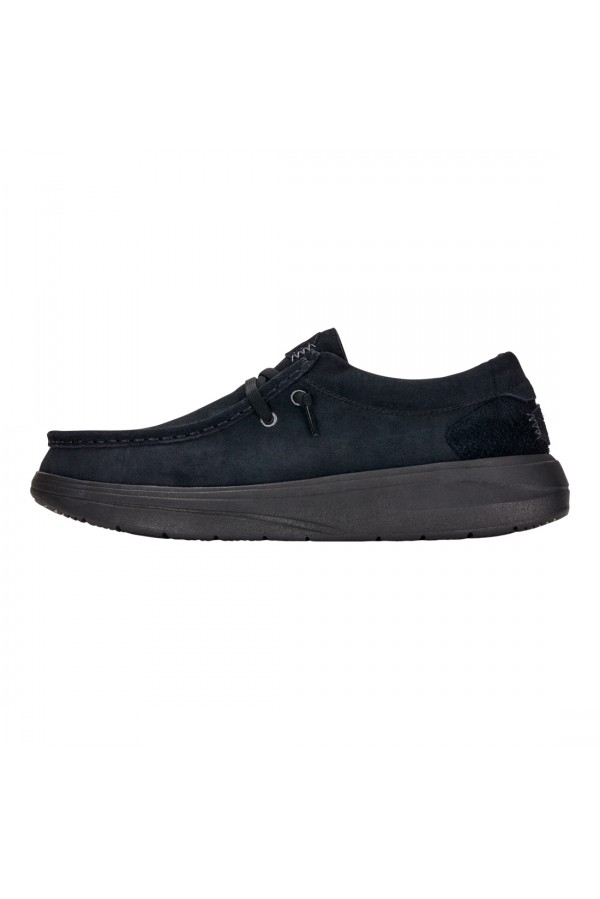 WALLY COMF SUEDE - BLACK