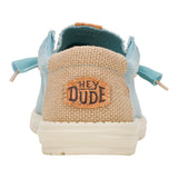 WALLY BRAIDED AQUA/TAN