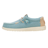 WALLY BRAIDED AQUA/TAN