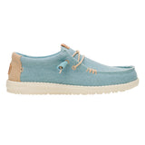 WALLY BRAIDED AQUA/TAN