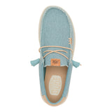 WALLY BRAIDED AQUA/TAN