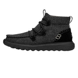 REYES BOOT WOOL BLACK BLACK