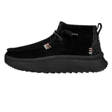 WENDY PEAK HI SUEDE BLACK