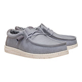 WALLY STRETCH CANVAS FLANNEL GREY/BONE WHITE