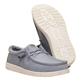 WALLY STRETCH CANVAS FLANNEL GREY/BONE WHITE