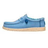 WALLY STRETCH CANVAS FADED DENIM/BOULDER TAN