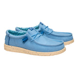 WALLY STRETCH CANVAS FADED DENIM/BOULDER TAN