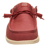 WALLY STRETCH CANVAS BURNT RED/BOULDER TAN