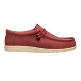 WALLY STRETCH CANVAS BURNT RED/BOULDER TAN