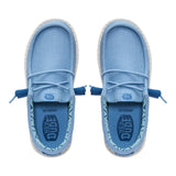 WALLY Y STRETCH CANVAS FADED DENIM
