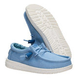 WALLY Y STRETCH CANVAS FADED DENIM