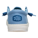 WALLY Y STRETCH CANVAS FADED DENIM