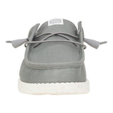WALLY SLIP CANVAS GREY