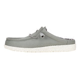 WALLY SLIP CANVAS GREY