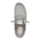 WALLY SLIP CANVAS GREY