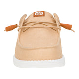 WALLY SLIP CANVAS TAN/WHITE