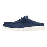 WALLY SLIP CANVAS NAVY