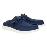 WALLY SLIP CANVAS NAVY