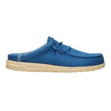 WALLY SLIP CANVAS ENSIGN BLUE/BOULDER TAN