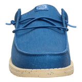 WALLY SLIP CANVAS ENSIGN BLUE/BOULDER TAN