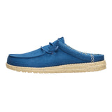 WALLY SLIP CANVAS ENSIGN BLUE/BOULDER TAN