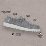 WALLY STRETCH SOX GREY
