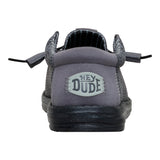WALLY STRETCH SOX GRANITE GREY/BLACK