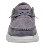 WALLY COMF SUEDE GULL GREY/DAWN BLUE