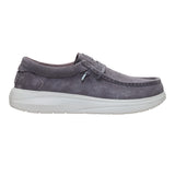 WALLY COMF SUEDE GULL GREY/DAWN BLUE