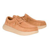WALLY COMF SUEDE TOBACCO BROWN/IRISH CREAM