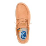 WALLY COMF SUEDE TOBACCO BROWN/IRISH CREAM