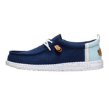 WALLY SUMMER LINEN NAVY BLAZER/MULTI