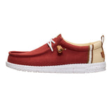 WALLY SUMMER LINEN BURNT RED/MULTI