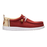 WALLY SUMMER LINEN BURNT RED/MULTI