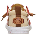 WALLY SUMMER LINEN BURNT RED/MULTI