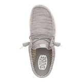 WALLY SLIP STRETCH SOX GRANITE GREY