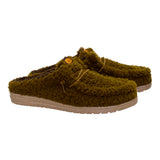 WALLY SLIPPER DARK OLIVE/MULTI